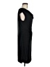 H&M 100% Polyester Solid Black Cocktail Dress Size M - photo 4