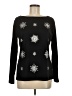 Karen Scott Black Long Sleeve Top Size M - photo 1