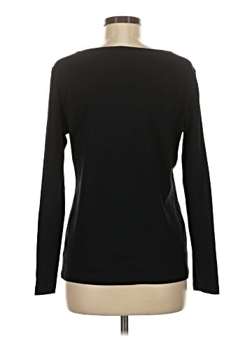 Karen Scott Long Sleeve Top (view 2)