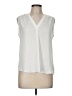 Vince Camuto 100% Polyester Ivory Sleeveless Blouse Size M - photo 1