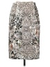 MNG Suit Paisley Silver Formal Skirt Size 6 - photo 1
