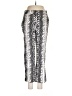 Jules & Leopold Animal Print Silver Casual Pants Size 6 - photo 1