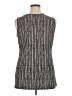 14th & Union Black Sleeveless Blouse Size 0X - photo 2