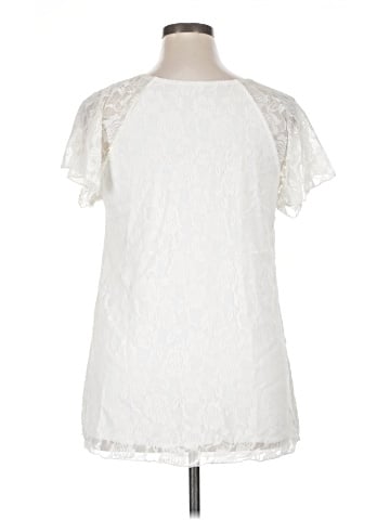 Lavish Short Sleeve Blouse (view 2)