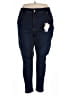 Melissa McCarthy Seven7 Solid Blue Jeans Size 26 waist - photo 1