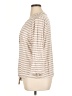 Chico's Stripes Tan 3/4 Sleeve Button-Down Shirt Size XL - photo 5