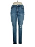 Seven7 Hearts Blue Jeans Size 16 - photo 1