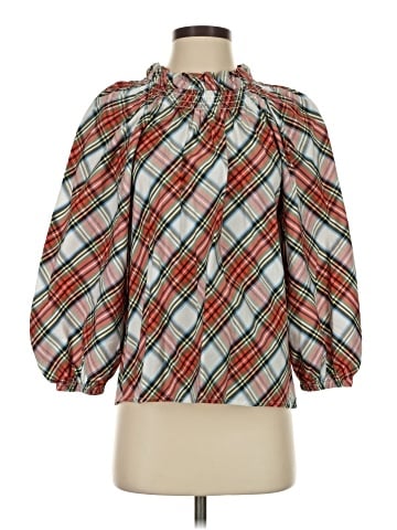 J.Crew 3/4 Sleeve Blouse (view 1)
