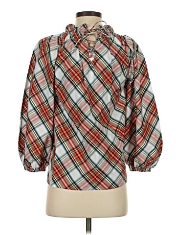 J.Crew 3/4 Sleeve Blouse (view 2)