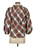 J.Crew Red 3/4 Sleeve Blouse Size XS - photo 2