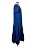 Cos Solid Blue Casual Dress Size L - photo 4