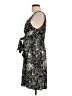 Max Mara Studio Animal Print Black Cocktail Dress Size L - photo 5