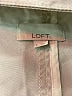Ann Taylor LOFT 100% Lyocell Solid Silver Jacket Size L - photo 6