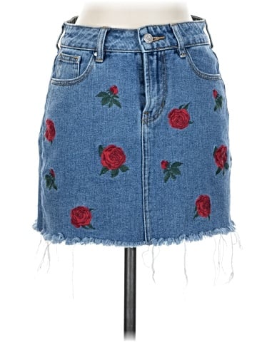 PacSun Denim Skirt (view 1)