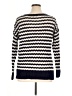Ann Taylor LOFT Chevron-herringbone Blue Pullover Sweater Size XL - photo 2