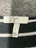 Joie Stripes Black Pullover Sweater Size L - photo 7