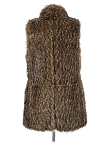 MICHAEL Michael Kors Faux Fur Vest (view 2)