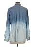 Orvis 100% Lyocell Blue Long Sleeve Blouse Size S - photo 2