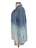 Orvis 100% Lyocell Blue Long Sleeve Blouse Size S - photo 5