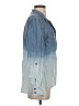 Orvis 100% Lyocell Blue Long Sleeve Blouse Size S - photo 4