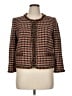 Anne Klein 100% Acrylic Tweed Brown Blazer Size 16 - photo 1