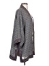 Max Studio 100% Polyester Gray Kimono Size S - photo 4