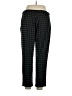 Liz Claiborne Houndstooth Black Casual Pants Size XL - photo 2