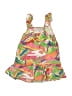 Assorted Brands 100% Viscose Tropical Pink Green Dress Size 2T - 3T - photo 2