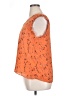 Katherine Barclay 100% Polyester Orange Sleeveless Blouse Size XL - photo 5