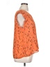 Katherine Barclay 100% Polyester Orange Sleeveless Blouse Size XL - photo 4