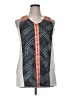 Suzanne Betro 100% Polyester Gray Sleeveless Blouse Size 1X - photo 1
