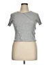 Wild Fable Gray Short Sleeve Top Size XL - photo 2