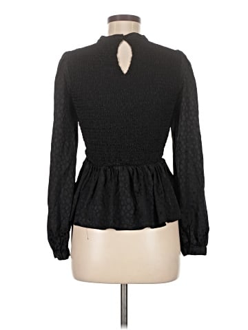 Topshop Long Sleeve Blouse (view 2)