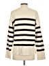 Zara Stripes Ivory Turtleneck Sweater Size S - photo 2