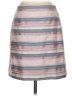 Ann Taylor LOFT Stripes Gray Casual Skirt Size 4 - photo 1
