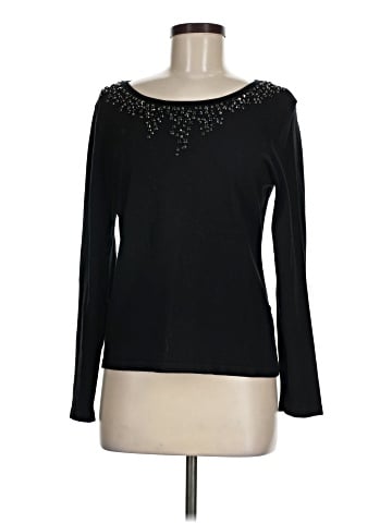 Josephine Chaus Silk Pullover Sweater (view 1)