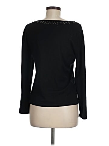 Josephine Chaus Silk Pullover Sweater (view 2)