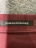 Foreign Exchange Solid Burgundy Formal Skirt Size S - photo 4