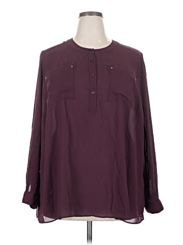 Lane Bryant Long Sleeve Henley (view 1)