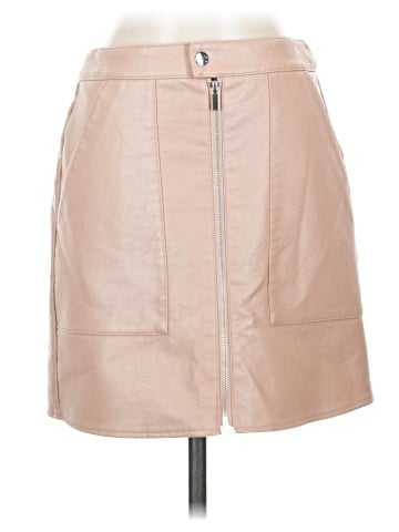 Bar III Faux Leather Skirt (view 1)