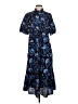 Gap Paisley Blue Casual Dress Size S - photo 1