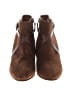 AQUATALIA 100% Leather Brown Ankle Boots Size 6 1/2 - photo 2