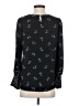 Ann Taylor LOFT 100% Polyester Black Long Sleeve Blouse Size S - photo 2