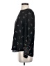 Ann Taylor LOFT 100% Polyester Black Long Sleeve Blouse Size S - photo 5