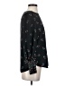 Ann Taylor LOFT 100% Polyester Black Long Sleeve Blouse Size S - photo 4