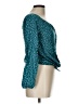 Abercrombie 100% Viscose Teal Long Sleeve Blouse Size 13 - photo 4