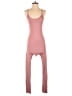 Capella Apparel Solid Pink Jumpsuit Size M - photo 1