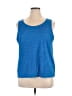 Easywear by Chico's 100% Polyester Blue Sleeveless Top Size XL (3) - photo 1