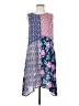 Feathers Paisley Blue Casual Dress Size S - photo 1