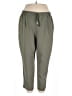 Zara Solid Green Casual Pants Size XXL - photo 1
